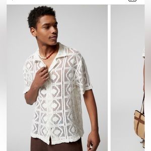 Urban Outfitters men’s lace shirt